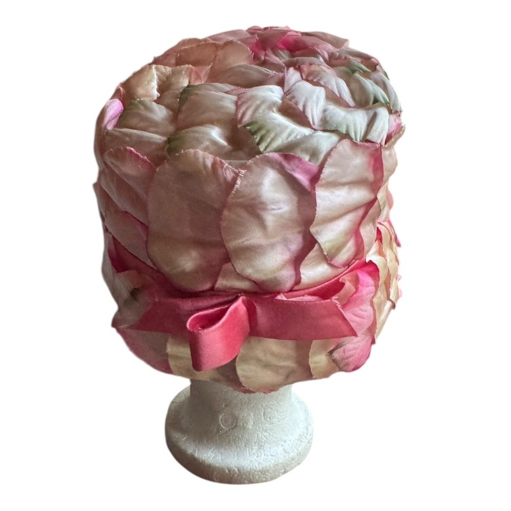 1950s Flower Petal Bucket‎ Hat - Picture 2 of 6